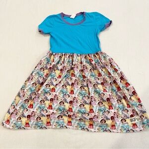 KPea Size 10 Girls Dress Disney Encanto Cotton Made in USA Princess Outfit 10yr